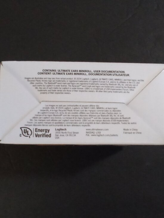 Ultimate Ears MINIROLL Waterproof Bluetooth Wireless Mini Portable Speaker Black - Picture 11 of 15